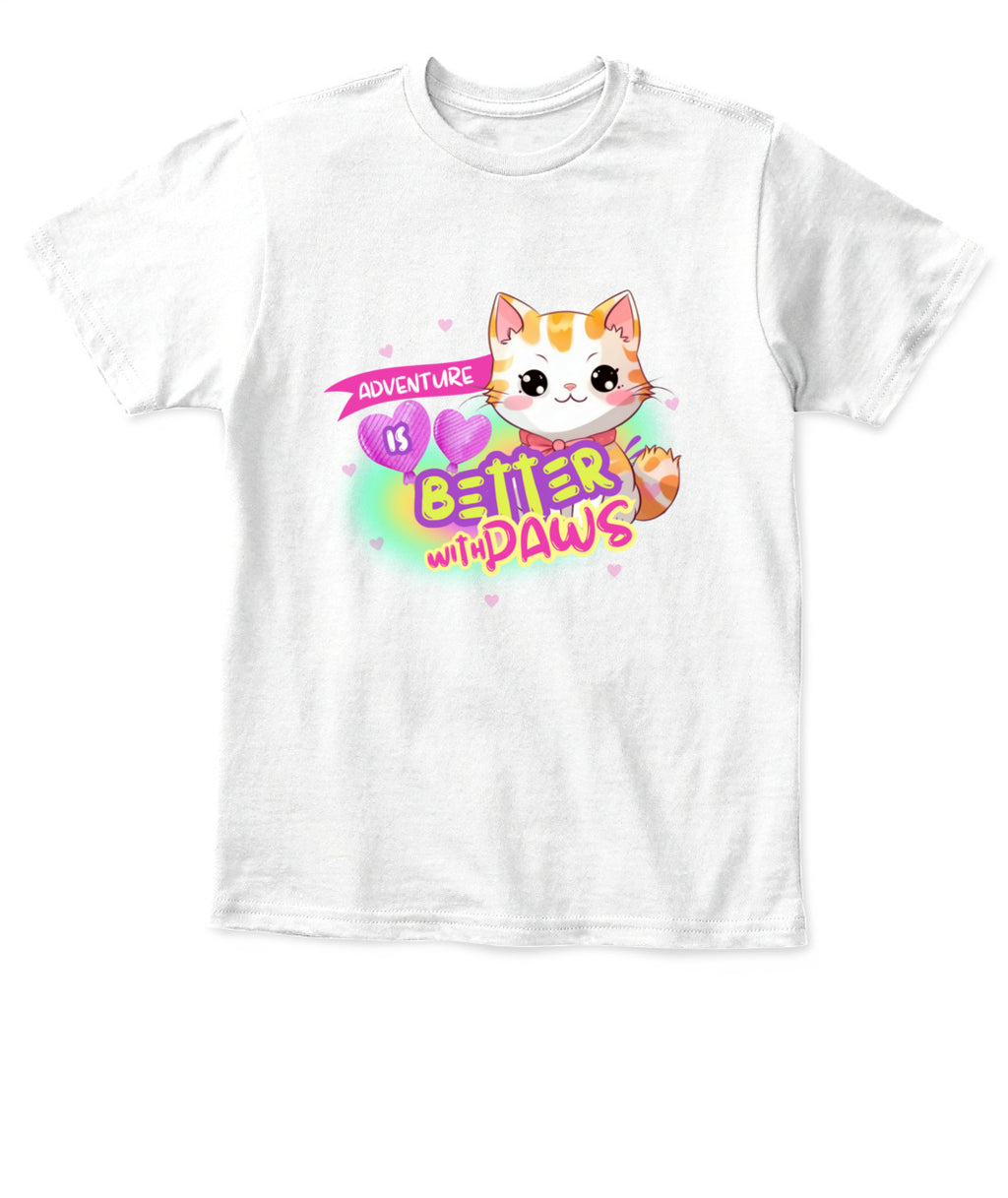 Kid'S T-Shirt | Life is better with paws